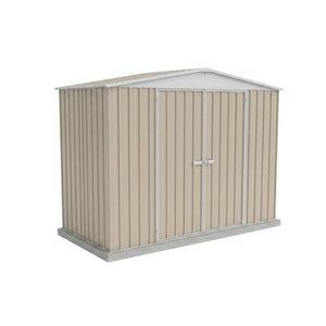 Absco Sheds 3.0 x 1.44 x 2.30m Classic Cream Double Door Highlander Garden Shed