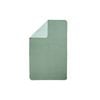 Decathlon - Ribbed Microfibre Bath Towel, Size Xl 110 X 175 Cm Dark Green/Green - One Size