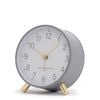 One Six Eight London MAISIE Grey Silent Alarm Clock