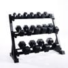 Brixx 2.5kg - 20kg Hex Dumbbell & Rack Set | 8 Pairs - 180kg Package
