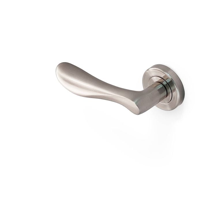 Miles Nelson Satin Nickel Left Hand Anzio Dummy Set