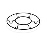 Jack 20cm Black Metal Pot Trivet