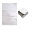 Bloomington Fully Covered Vinyl Cot Mattress Protector Embossed Rose White 68 x 130 + 12 cm
