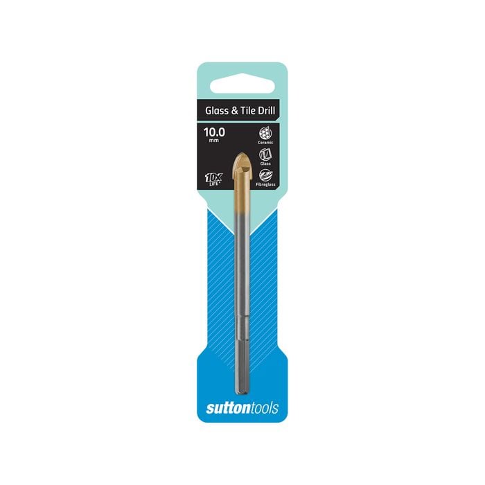 Sutton Tools 10.0mm Glass and Tile Drill Bit 