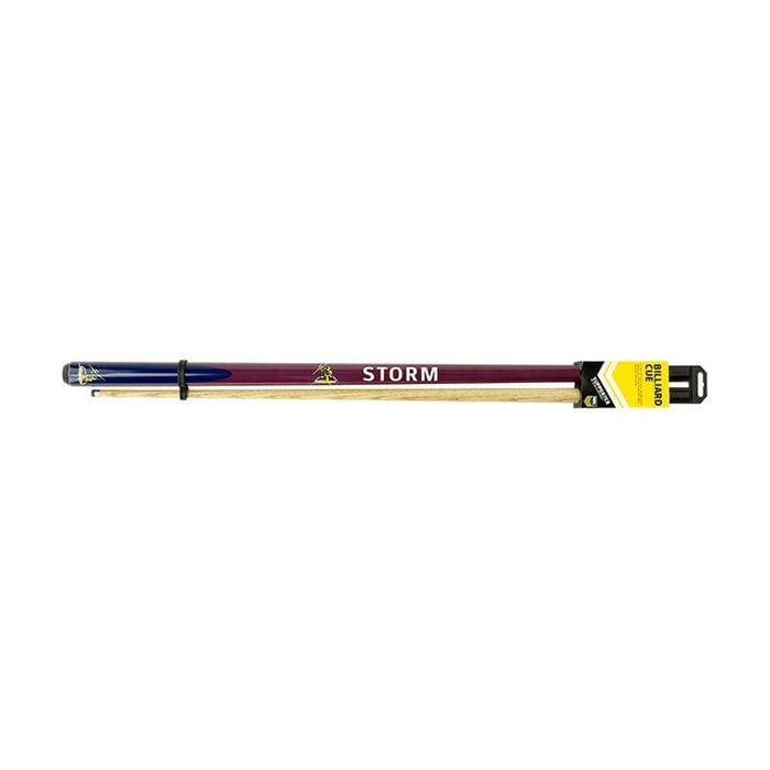 NRL 2-Piece Cue Storm Ash Shaft 10mm Elkmaster Tip 57 inch Billiards/Pool