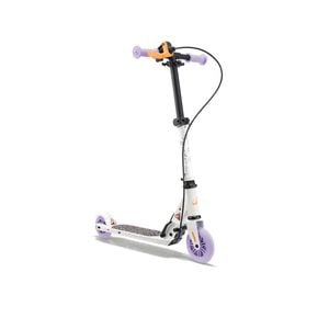 Decathlon - Kids' Scooter With Brake Play 5 - White/Purple - No Size