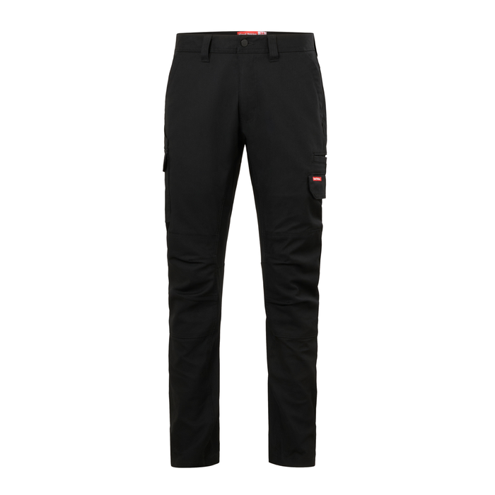 Hard Yakka Black 3056 Stretch Canvas Cargo Pants - Size 107R