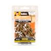 Buildex® 10 - 10 x 28mm White Star Head Cabinet Screw - 50 Pack