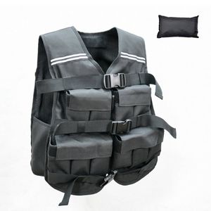 Adjustable Weighted Vest 1-20kg Breathable Running Vest with 3 Length Adjustable Buckles
