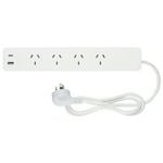 Arlec 4 Outlet Powerboard with USB Chargers