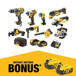 DeWALT 18V XR 4.0Ah 9 Piece Combo Kit DCZ901M2-XE