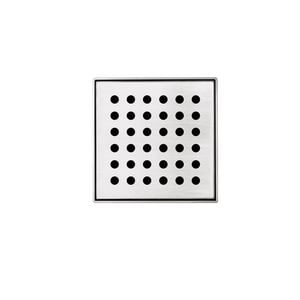 Forme 110 x 110mm Stainless Steel Round Floor Drain