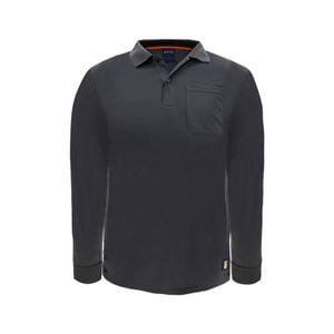 Citeco Grey Dry Fit Long Sleeve Polo - Large - L