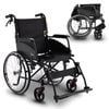Altus 20 Inch Self-Propelled Folding Wheelchair – Black - Black | Wheelchair