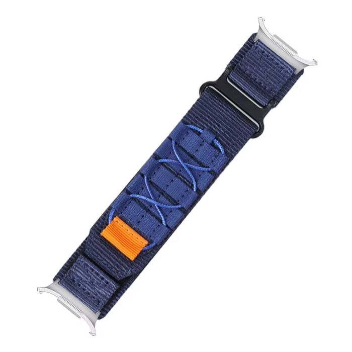 Rugged Military Tactical Nylon Braided Sport Band For Samsung Galaxy Watch Ultra 47mm - Blue