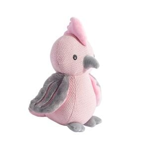 Living Textiles Knitted Baby Soft Toy Gary the Galah