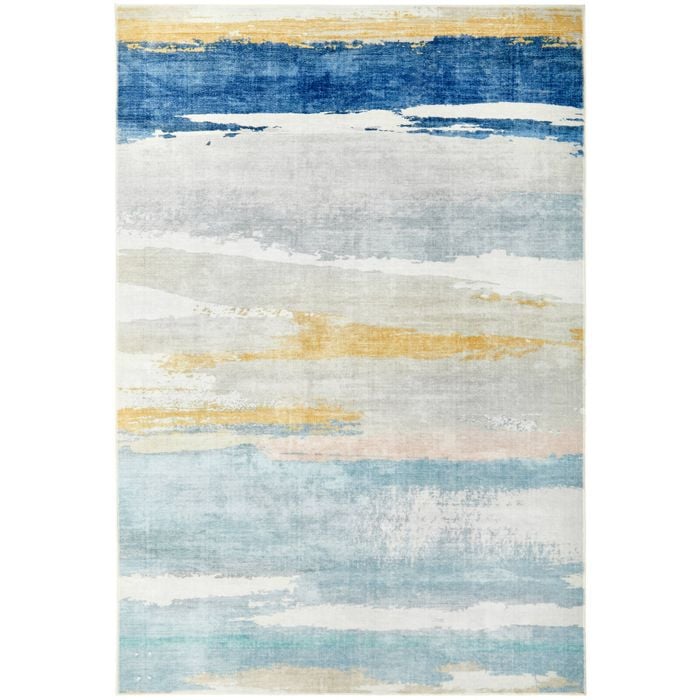 The Rug Connection Renew Tyler Silver 220x150cm - Medium Pet Friendly Washable Indoor Floor Rug