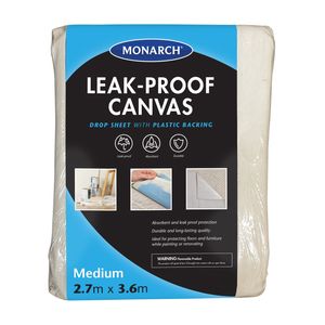 Monarch 2.7 x 3.6m Canvas Drop Sheet - 2.7m