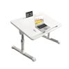 SOGA 60x40cm White Small Foldable Laptop Bed Table