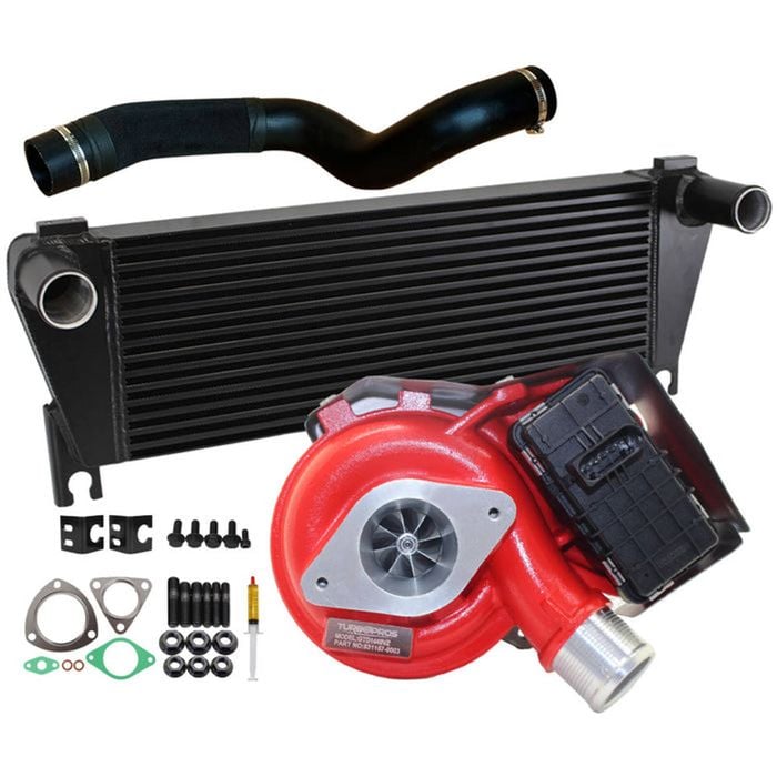 Gen1 High Flow Turbo Charger With 70mm Intercooler & Hose For Ford Ranger 2.2l 2015 Onwards
