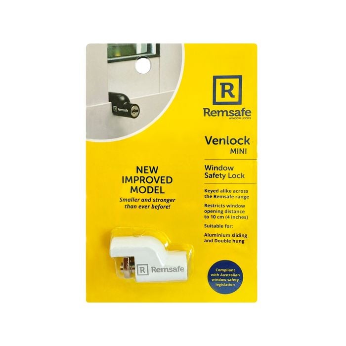 Remsafe White Venlock VL2 Window Restrictor