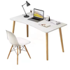 Relaxio Computer Desk Table Study - White