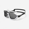 Decathlon | Pool mask - Swimming - Active Size L Smoked Lenses - Black / White - EU L | White | 8732262