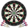 vidaXL Professional Sisal Dartboard with 6 Darts and Surround Tournament Set