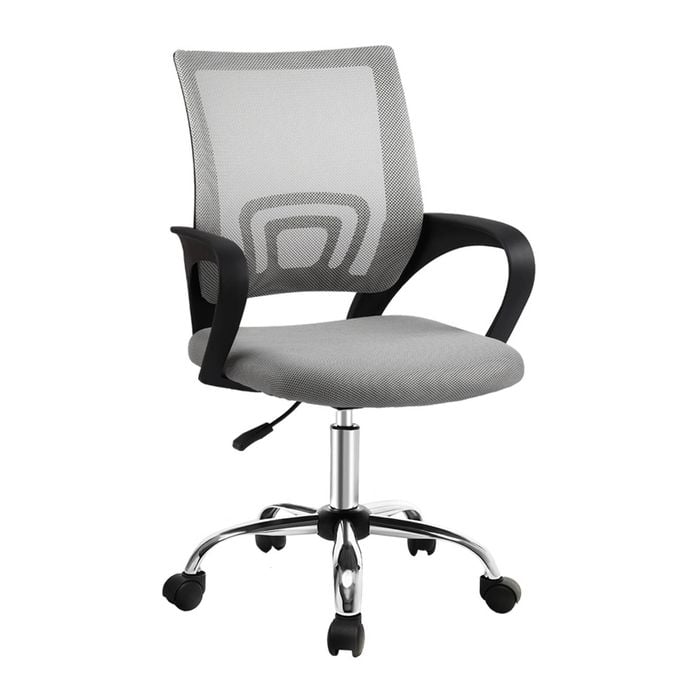 Homfur Mesh Office Chair Mid Back Ergonomic Comfortable Desk Chair For Home Office
