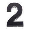 Sandleford 120mm 2 Black Acrylic Numeral