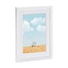 Nicola Spring Photo Frame with A5 Mount - A4 (8" x 12") - White