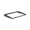 Flexi Storage Home Solutions 600 x 60 x 440mm Black Double Slot Sliding Basket Frame