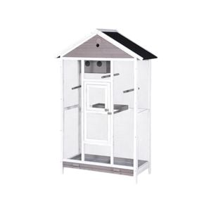 Yes4pets Wooden Xxl Pet Cages Aviary Carrier Travel Canary Parrot Bird Cage