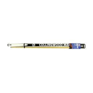 AFL 2-Piece Cue Collingwood Ash Shaft 10mm Elkmaster Tip Billiards/Pool