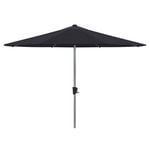 Coolaroo 3.5m Black Round Bronte Market Umbrella
