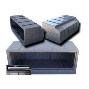 Urs Deluxe Reptile Vivarium w/ Heat & Light Package No Dome Millstone Large