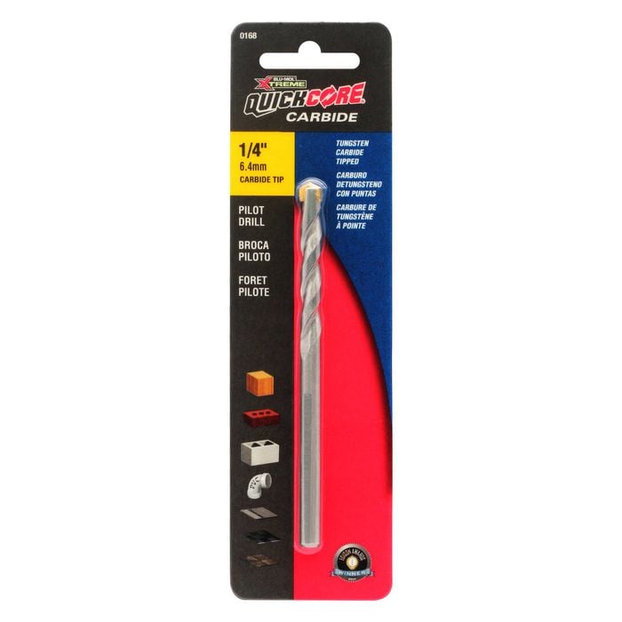 Blu-mol 6.4mm Xtreme Quickcore Carbide Pilot Drill Bit