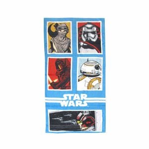 Teen Cool Theme Cotton Beach Towel 70 X 140 Cm Star Wars Galaxy Grid
