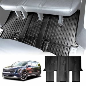 3D Heavy Duty All Weather Car Mats Floor Liner Third Row for Kia Carnival KA4 Series 2020-Onwards
