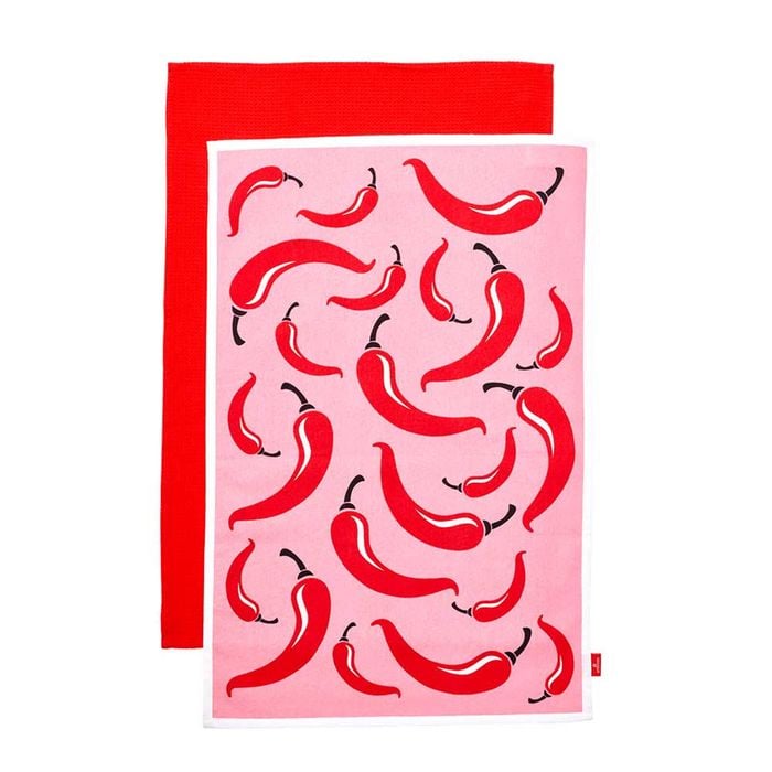 Ambrosia Set Of 2 Novelty Tea Towels
