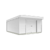 Duratuf 4.8 x 6m Zinc Lifestyle Paihia Shed