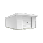 Duratuf 4.8 x 6m Zinc Lifestyle Paihia Shed