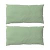 2PK The Lighthouse Washed Cotton King Pillowcase With Double Stitch Sage Green