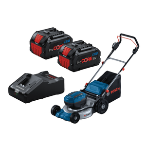 Bosch 18V Professional 46cm BITURBO Lawn Mower 2x8Ah Kit