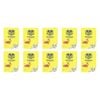 10x Spirax 160 Writing Book 33.5x24cm 64 Pages 24mm Dotted Thirds Yellow