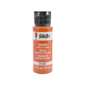 Folk Art 59ml Pure Orange Enamel Paint