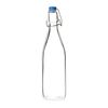 Olympia Glass Water Bottles Reusable Clear 0.5l 6 Pack