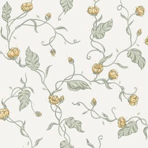 Wallpaper Trader Elmire Wallpaper Roll 10.05m X 53cm, Light Green