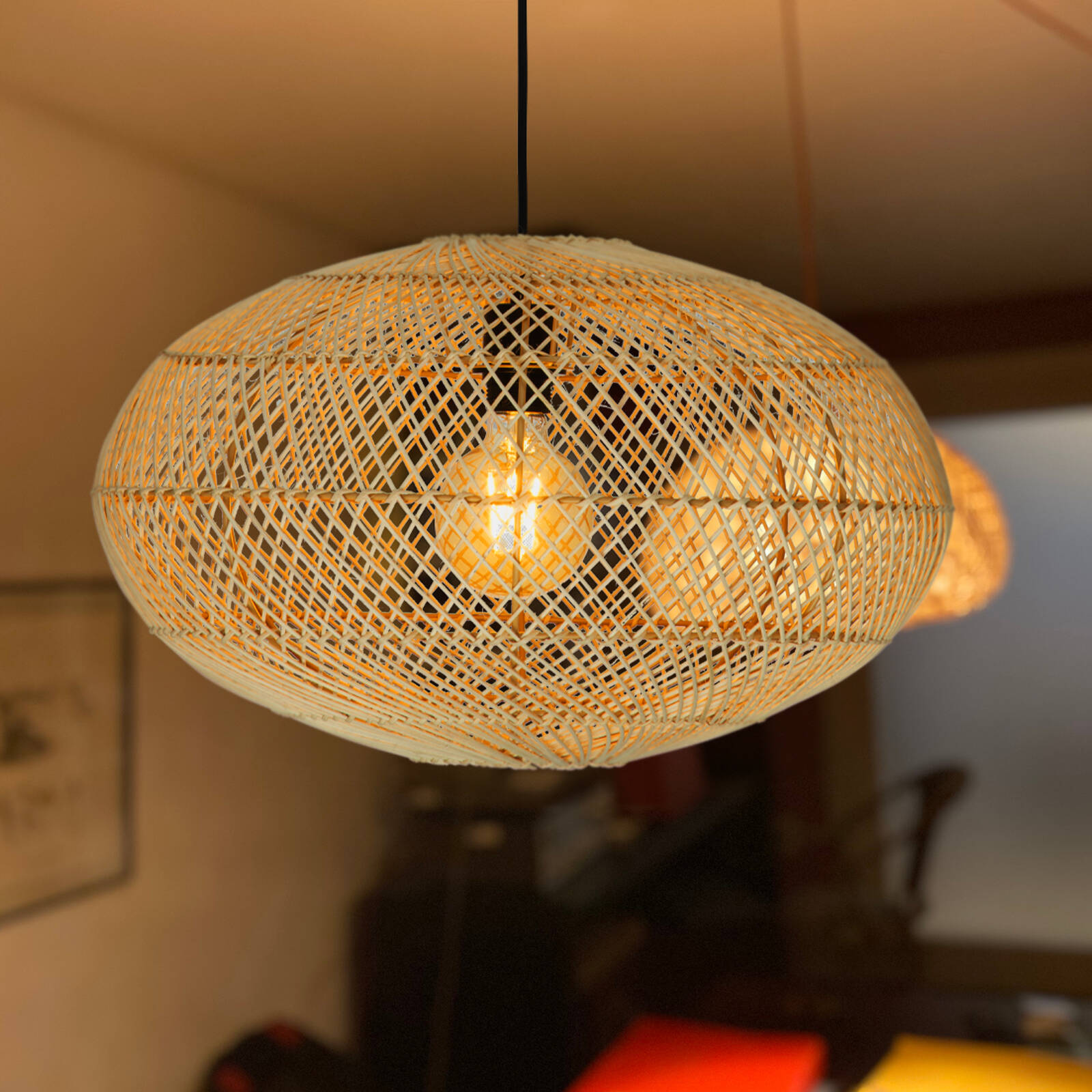 Rattan lamp bunnings new arrivals
