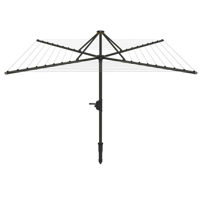 Daytek MK2 M58 Rotary Clothesline - Timber Grey